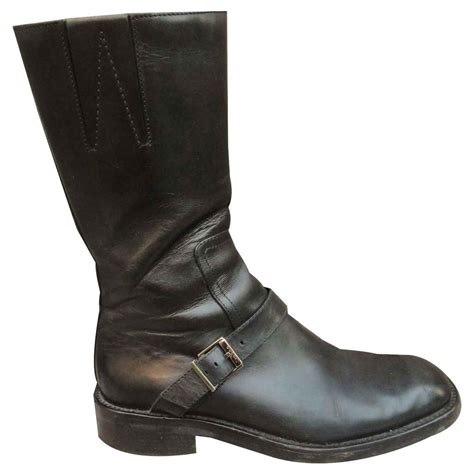 gucci men boots model|gucci men's motorcycle boots.